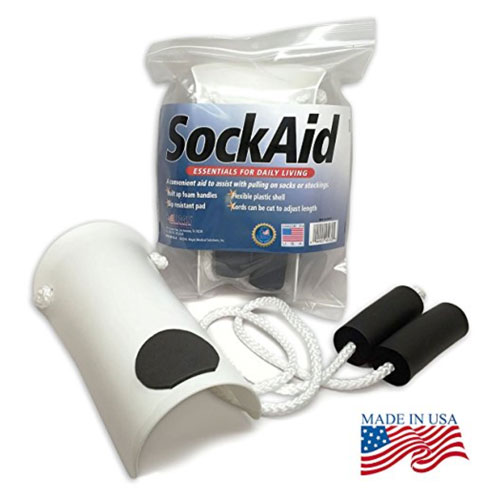 Deluxe Flexible Sock and Stocking Aid